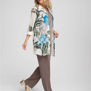 Chico’s Travelers Artisan Chiffon Tunic